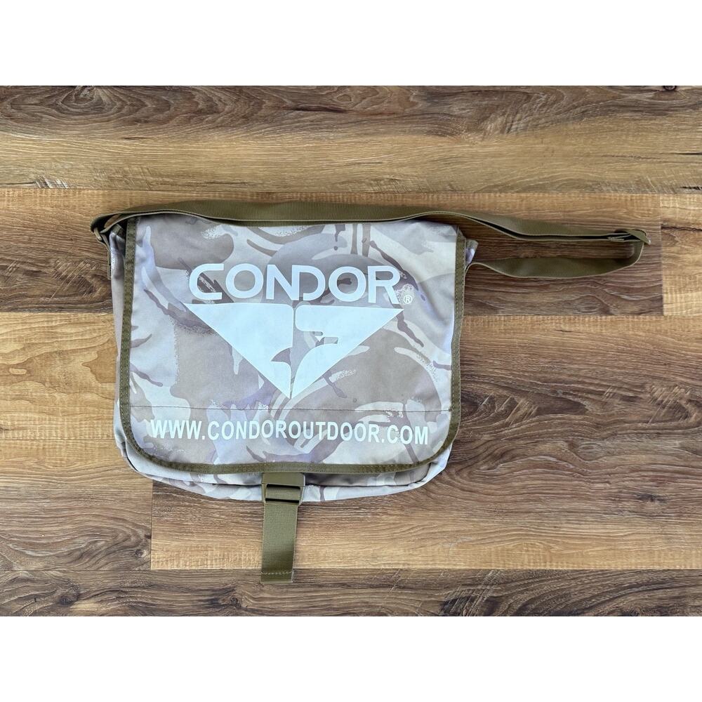 2026 Condor Tactical Desert Camo Messenger Shoulder Bag Shot Show Las Vegas, NEW